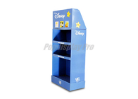 Recycled Blue Cardboard Retail Point Of Sale Displays Decorative For Disney Toys
