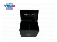 Eye Lash Makeup Products Plastic/Acrylic Display Silk Screen Printed White with Design Service Provided