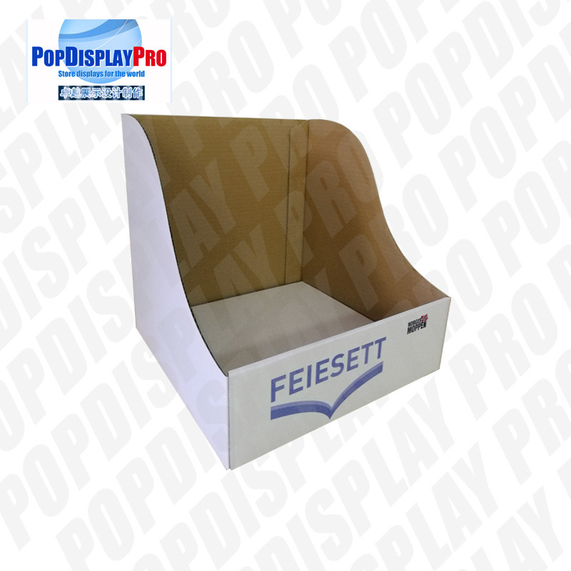 Simple Eye Catching Countertop Cardboard Display Shelf Ready With 4 Color Printed