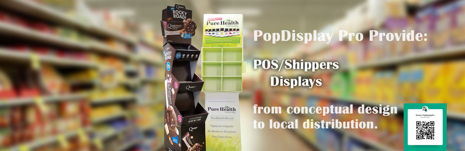 Cardboard POP Displays