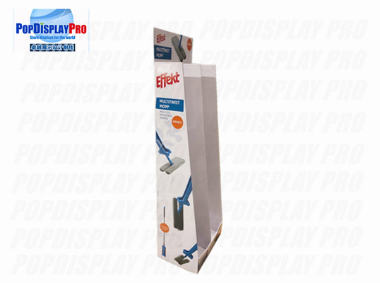 Temporary Merchandising Print Divider Retail Shipper Display for Effekt Moppers