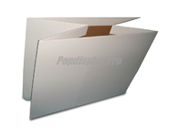 Foldable Cardboard Retail Pallet Displays 9 Segments Easy Assembly