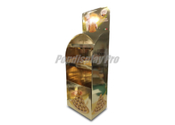 Eye - Attracting Cardboard POS Displays , Ferrero Golden Chocolate Point Of Sale Display