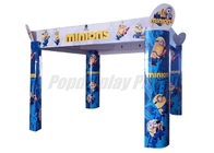Promotional Large Arched Display Standee Eye Catching For Minions Toys
