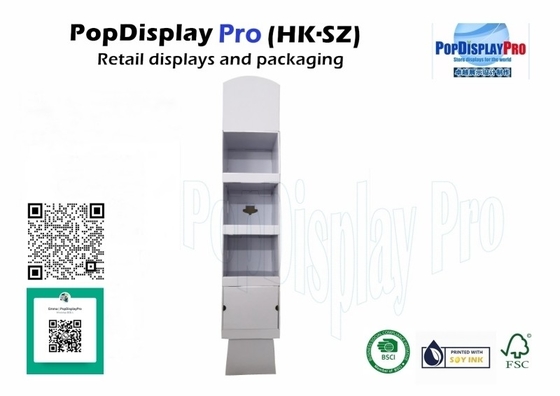 In Store Custom Branding Cardboard Floor Display for Food and Confectionery Retailers