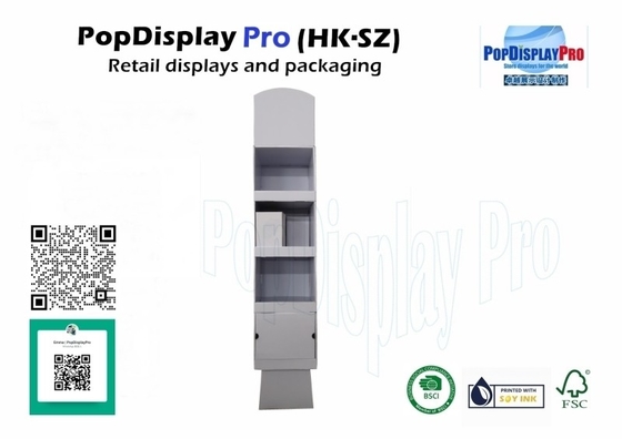 In Store Custom Branding Cardboard Floor Display for Food and Confectionery Retailers