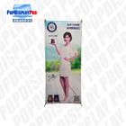 Wood Cardboard Display Stand X Banner Promotion Standee Character
