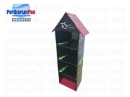 Promotional Counter Cardboard PDQ Displays Tubes 3 Shelf For Sale Macha Tea