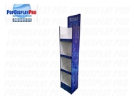 72kgs Loading Capability Visual 4C Printed Bloom the Chemist Cardboard Shelf Display
