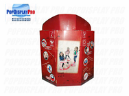 Height 150mm Cardboard POP Displays 4C Full Colors CMYK Printing