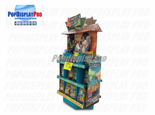 4C Printing Cardboard Shelf Display For Tostitos Tortilla Chips