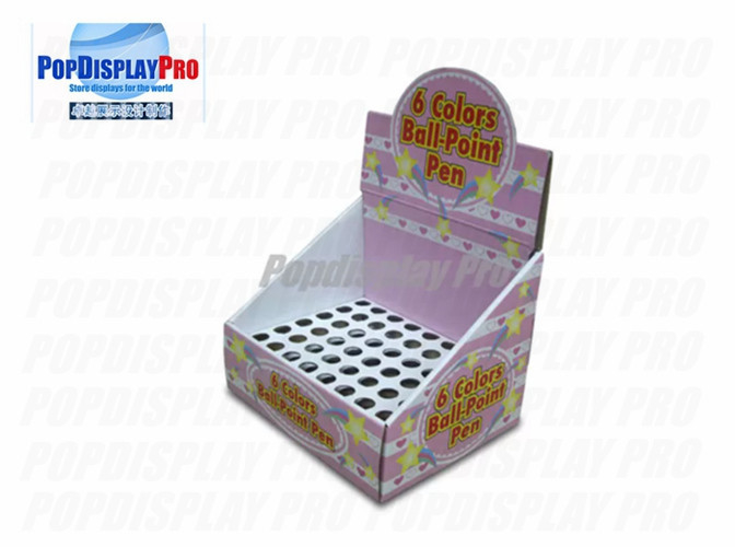 Environment Friendly Cardboard Counter Display 350gsm With Divider