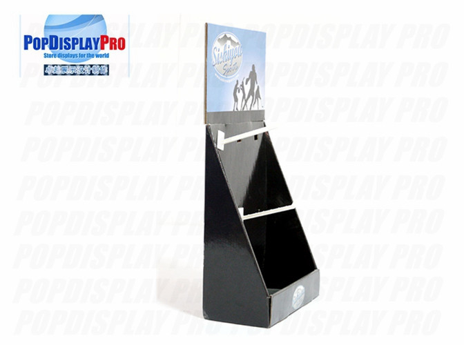 Eco Friendly Cardboard Counter Display Peg Hook 350gsm CCNB